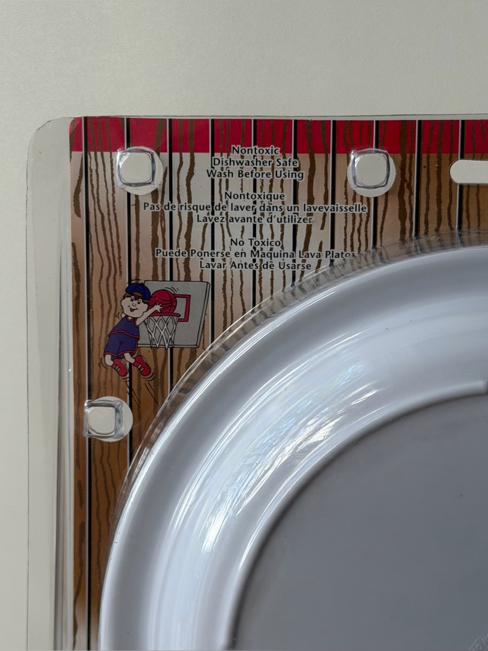 Toronto Raptors Future NBA Star Licensed Vintage Children’s Plate Bowl Utensil - Picture 5 of 5